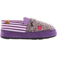 thumbnail image 2 of Children's Acorn Critter Novelty Moc Slipper Iris Fleece/Poly Cotton 1-2 M, 2 of 5