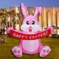 thumbnail image 4 of Adorno inflable de Pascua Bewildely en forma de animal para interiores y exteriores, 4 of 6