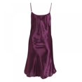 thumbnail image 3 of QJUHUNG Women‘s Satin Comfortable Slip Dress, 3 of 4