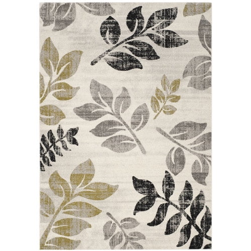 safavieh porcello ivory/green area rug