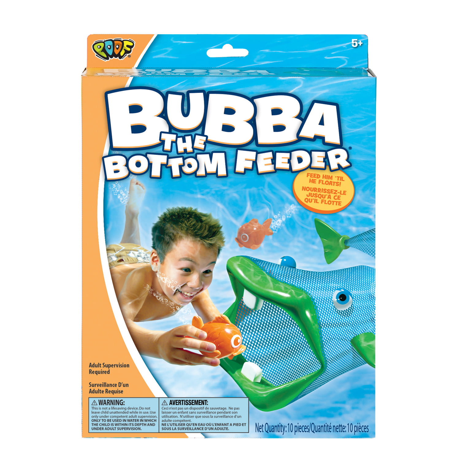 POOF Pool Toys Bubba The Bottom Feeder 