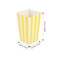 thumbnail image 2 of HAMPPLIES 12Pcs Snack Boxes Yellow Paper for Wedding and Celebrations, 2 of 6