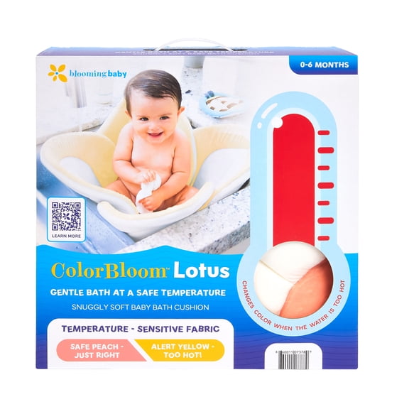 Blooming Bath Lotus Baby Bath Seat with Temperature Indicator
