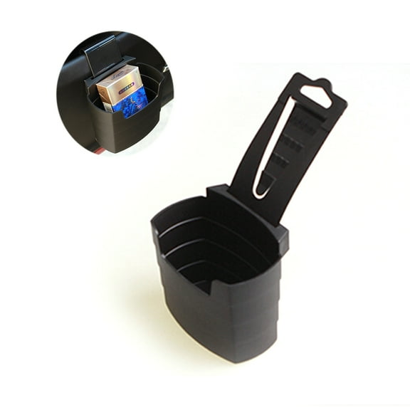 LEORX Car Storage Holder Black French Fry and Drink Organizer Easy to Install
