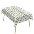 thumbnail image 5 of Duangreer Green Holly Christmas Rectangle Tablecloth, Waterproof Wrinkle Resistant Table Cover for Party Picnic Dinner Decors, 60 x 84 Inch, 5 of 5