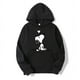 thumbnail image 1 of Sudadera con capucha de Snoopy de cómics de dibujos animados americanos para hombre y mujer, Jersey informal para parejas, ropa de primavera y otoño, novedad de 2024, 1 of 1
