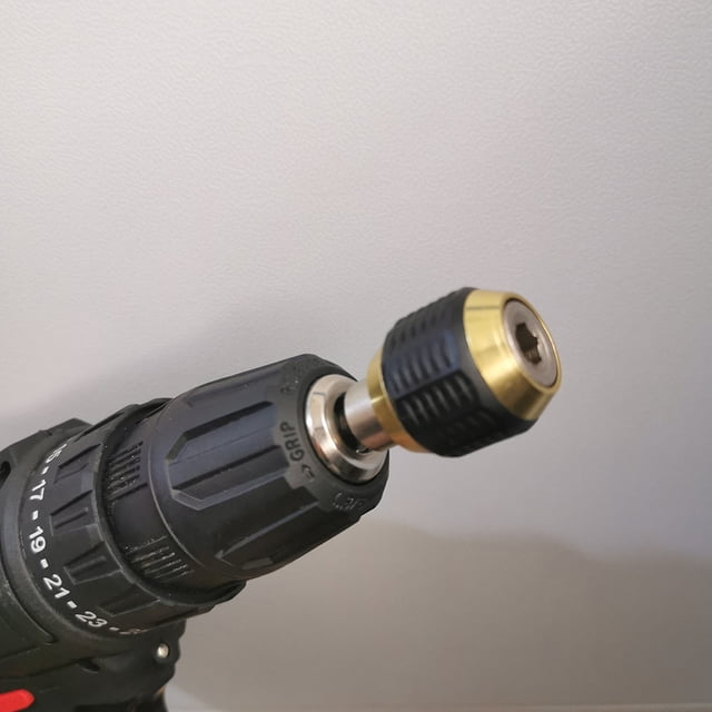 unbranded Porta Brocas Sin Llave Con Mango Antideslizante Para Taladro Eléctrico Con Cuerpo De Inoxidable