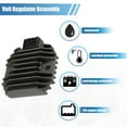 thumbnail image 4 of Unique Bargains 5GT-81960-00-00 Motorcycle Voltage Regulator Rectifier for Yamaha BIG BEAR 400 2WD 4WD 2002-2012 Gray, 4 of 7