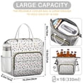 thumbnail image 5 of Christmas Forest Pattern Womens Lunch Box for Work,Insulated Large Lunch Bag for Tween and Teen,Loncheras Para Mujer,Leakproof Adult Lunch Bag for Work,Beach,Travel,Picnic,Camping, 5 of 7