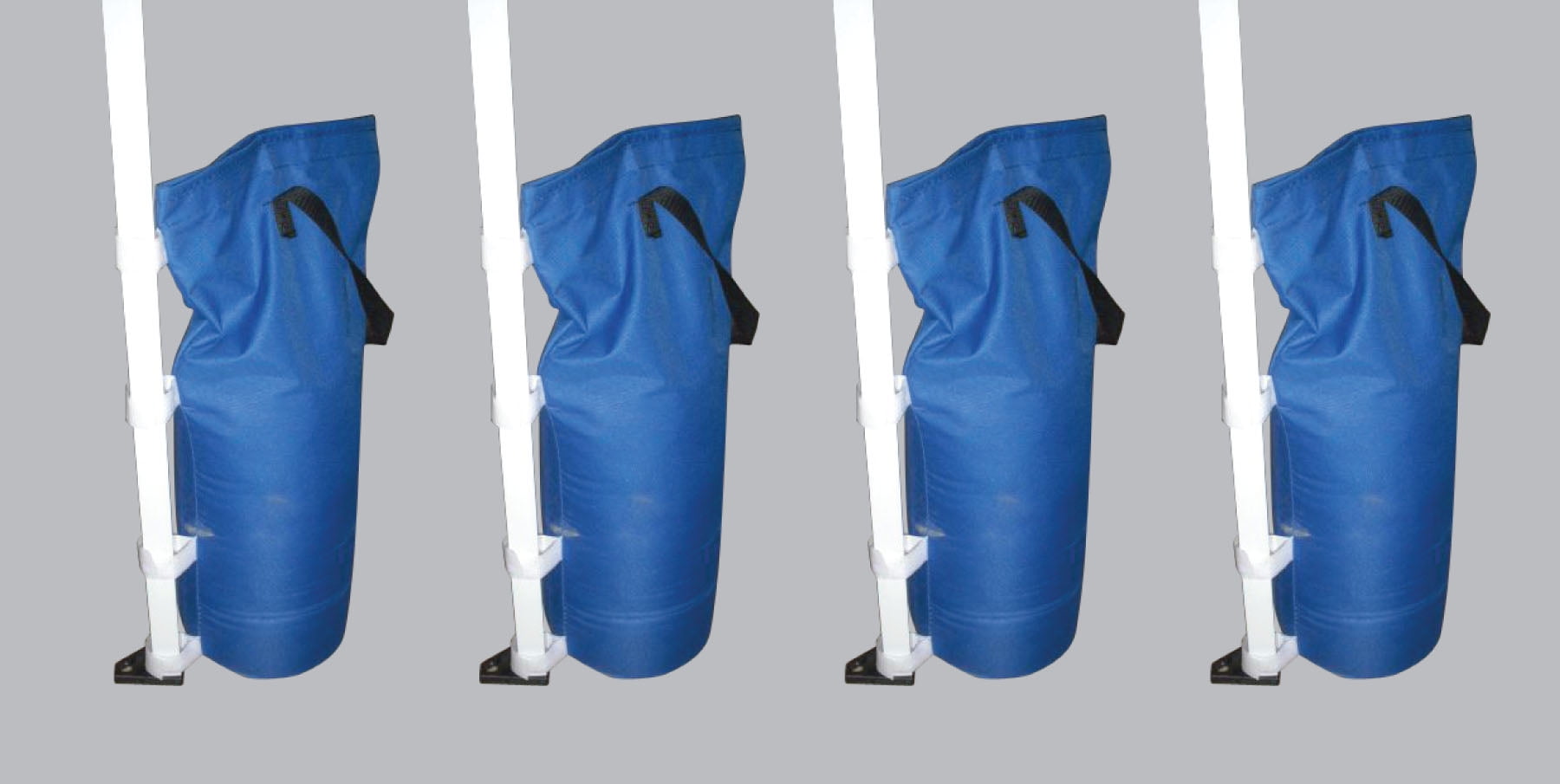 BESPORTBLE Canopy Weights Bag Tent Sand Bag Leg Weight Oxford Cloth Hook and Loop Waterproof for Outdoor Pop Up Canopy Tent Gazebo Shelter 