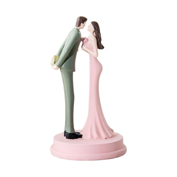 Figura de pareja de amantes Colección de estatuas Arte romántico Artesanía Figura Escultura para Rosa