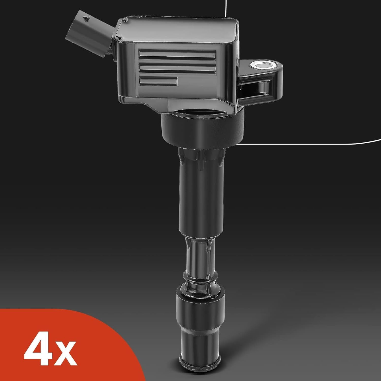 A-Premium Set of 4 Ignition Coil Pack and Iridium Spark Plugs Compatible with Hyundai Elantra 2015 & Kia Forte Koup 2017, 2.0L Replace# NGK9723
