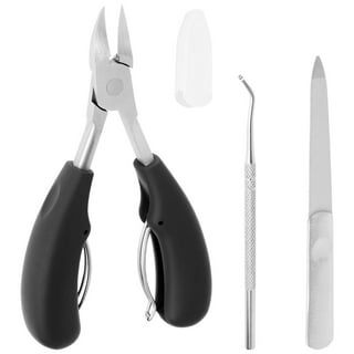 2 Pieces Straight Edge Toenail Clippers, Nail Clipper Set, Strong