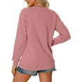 thumbnail image 4 of Chandail en Molleton d'Hiver pour Femmes Mode Festive Imprimé de Noël Col Rond Haut Mignon à Capuche Chandails en Molleton Confortables pour Femmes Chandails en Molleton à Capuche pour Femmes Dames Chandails en Molleton pour Filles Softball Échauffement, 4 of 5