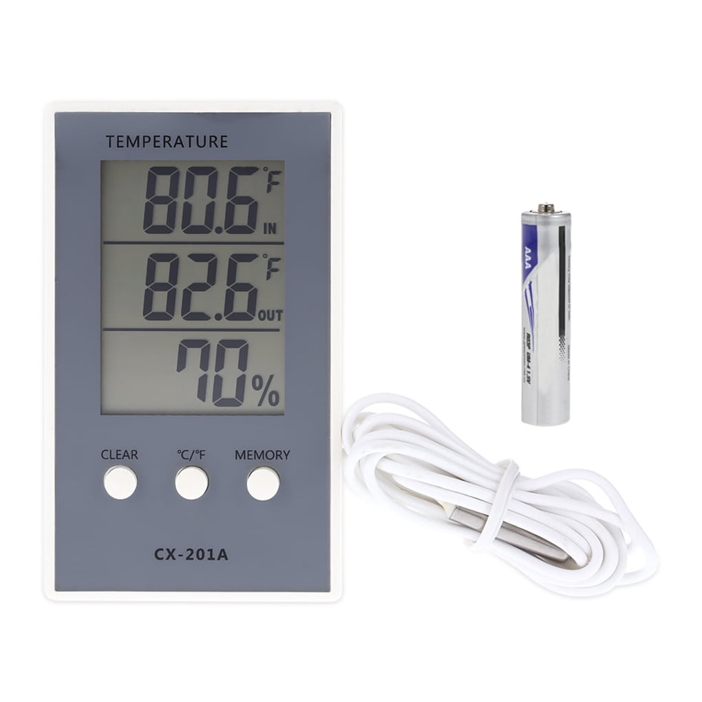 braveheart CX201A LCD Digital Thermometer Hygrometer Indoor/Outdoor