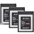 thumbnail image 1 of Three Sony 64GB G Series XQD Memory Card, 1 of 3