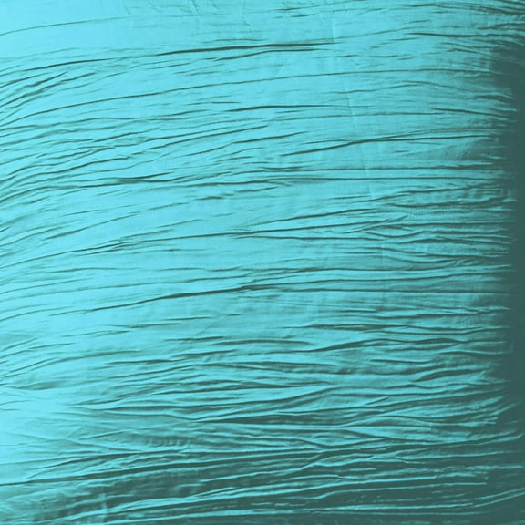 Polyester Taffeta Crinkle Crushed Fabric 56" Wide by 36"(1-Yard) for Arts, Crafts, & Sewing