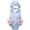 Blue, variant on Gerichy Toddler Girl Swimsuit,Girls Bathing Suit Toddler Summer Girls Sunflower Flower Printing Ruffles Two Piece Swimwear Swimsuit Bikini