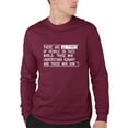 thumbnail image 2 of Go All Out There Are 10 Types Of People In This World Binary Fun Long Sleeve T-Shirt Mens, 2 of 4