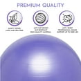 thumbnail image 6 of Bouncybands® Balance Ball 55cm Purple, 6 of 9