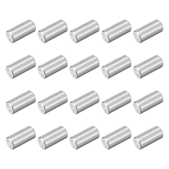 28Pcs M5x10mm 304 Stainless Steel Dowel Pin, Cylindrical Shelf Support Peg Pin