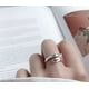 thumbnail image 2 of Anillo de plata de ley s925, anillo personal retro con cruz de fe antigua, 2 of 5