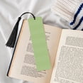 thumbnail image 4 of Kdxio Green Gingham Print Metal Tassel Bookmarks,Perfect Gift for Art Lovers and Bookworms Metal Bookmarks for Women, 4 of 8