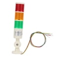 thumbnail image 2 of Luz de advertencia de máquina CNC, rojo/naranja/verde Indicador LED de advertencia de máquina CNC Luz de señal de alarma con sonido de zumbador 24 VCC, 2 of 8