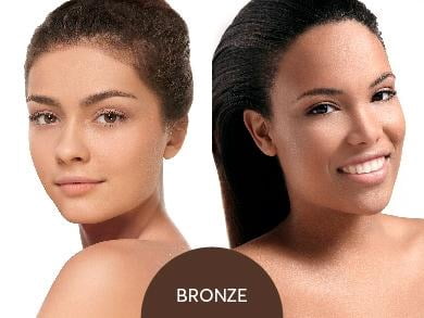 FOUND Mattifying Powder Foundation with Rosemary, 170 Bronze, 0.28 fl oz