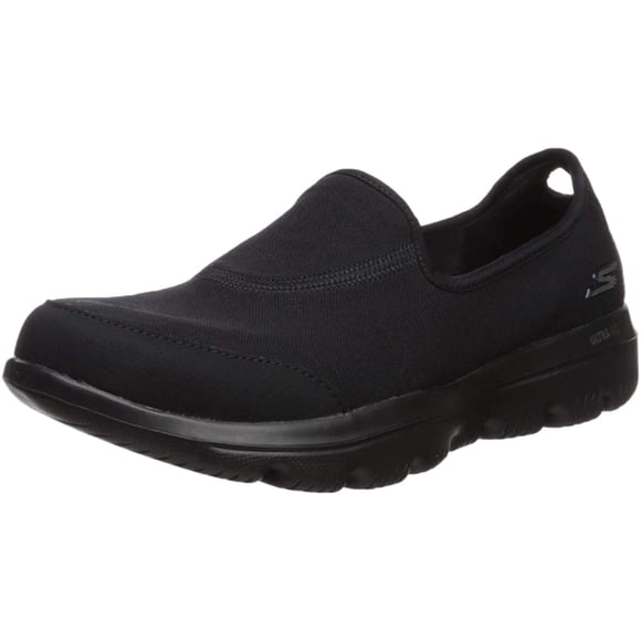 Skechers Women's GO Walk Evolution Ultra-Legacy Sneaker, Black, 5 M US