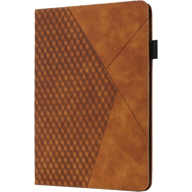 1 funda de piel marrón para Samsung Tab A 10.1 (2019)/T510. ER