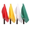 thumbnail image 3 of Soccer referee flags Football Linesman flags Sports Game Referee Equipmen, 3 of 7