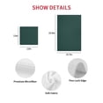 thumbnail image 7 of Pure Dark Green Kitchen Dish Towels for Drying Dishes Set of 2, Simple Solid Color Waffle Weave Microfiber Hand Tea Bathroom Towels Quick Dry & Absorbent Towel 15.7x23.6, 7 of 7