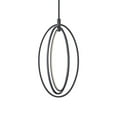 thumbnail image 1 of Vonn Lighting VRP29013BL 15 in. Radium VRP29013BL Integrated LED Oval Rotating Pendant Lighting Fixture in Black, 1 of 1