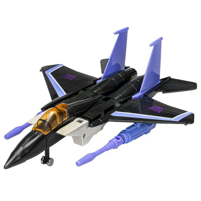 Transformers: Retro Skywarp Robot - Kids Action Figure Toy