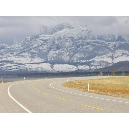 Yellowhead Highway, Jasper National Park, UNESCO World Heritage Site, Alberta, Canada Print Wall Art By Jochen