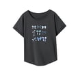 thumbnail image 4 of Camiseta para Mujer Verano Casual Manga Corta Top para Playa Vacaciones Senderismo Mujer XL, 4 of 7