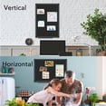 thumbnail image 5 of AGCAN Black Chalkboard for Kid 23" x 17" Dry Erase Chalk Board with Black Aluminum Frame for Kids School Supplies, 5 of 9
