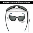 thumbnail image 2 of Flying Fisherman Sand Bank Sunglasses - Matte Black/Smoke, 2 of 7