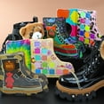 thumbnail image 3 of RUDE COSMETICS Rude x Koi Footwear Boots Collection - Lozo Green Rain Boots, 3 of 4
