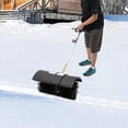 thumbnail image 3 of 52CC 2 Stroke Gas Powered Backpack Sweeper with Blower, 2.3HP Outdoor Handheld Sweeper Snow Sweeping Grass Artificial Power Broom for Street Farms, 3 of 21