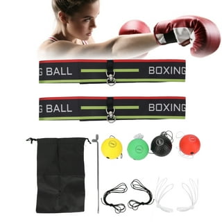  YMX BOXING Ultimate Reflex Ball Set - 4 React Reflex Ball Plus  2 Adjustable Headband, Great for Reflex, Timing, Focus and Hand Eye  Coordination Training for Boxing, MMA and Krav