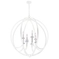 thumbnail image 1 of Dainolite COS-368C-MW 8 Light Incandescent Pendant Matte White, 1 of 1
