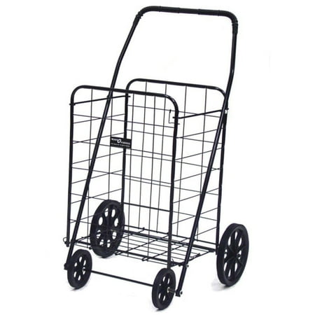 - Easy Wheels Jumbo-A Shopping Cart, Black, 1ct