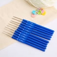 thumbnail image 3 of YIEMEEN 8/10 Pieces Ergonomic Crochet Hooks Set Knitting Needle with Ergonomic Soft Grip, 3 of 20
