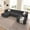 Black, variant on EPOWP 135'' Cloud Sectional Boneless Couches for Living Room, Modular Sectional Sofa with Deep Seat and Movable Ottoman, Memory Foam Compressed Spineless 5 Seater Sofa for Bedroom Apartment