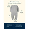 thumbnail image 6 of Modern Moments by Gerber Baby Boy Coverall With Mitten Cuffs, Newborn - 0/3 Months, 6 of 6