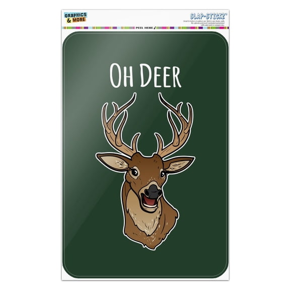 Oh Deer Dear Funny Home Business Office Sign