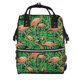 thumbnail image 1 of Fotbe Flamingo Mochila Maternidad - Lona de Sarga Impermeable, Mochila de Pañales de Gran Capacidad con Múltiples Bolsillos y Correas Ajustables, 1 of 6