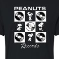 thumbnail image 3 of Peanuts - Snoopy Vinyl Grid - Juniors Cropped Graphic T-Shirt, 3 of 6